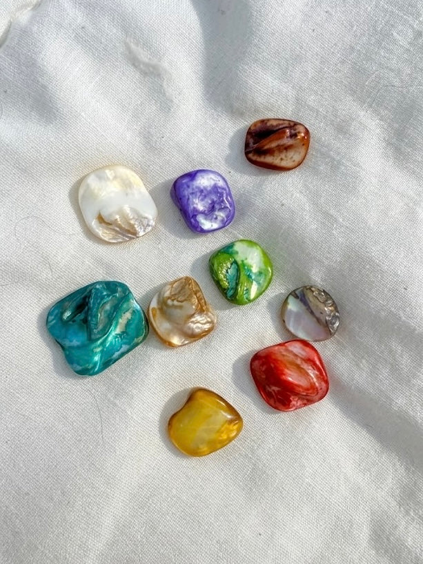 Mother of Pearl Shell Studs