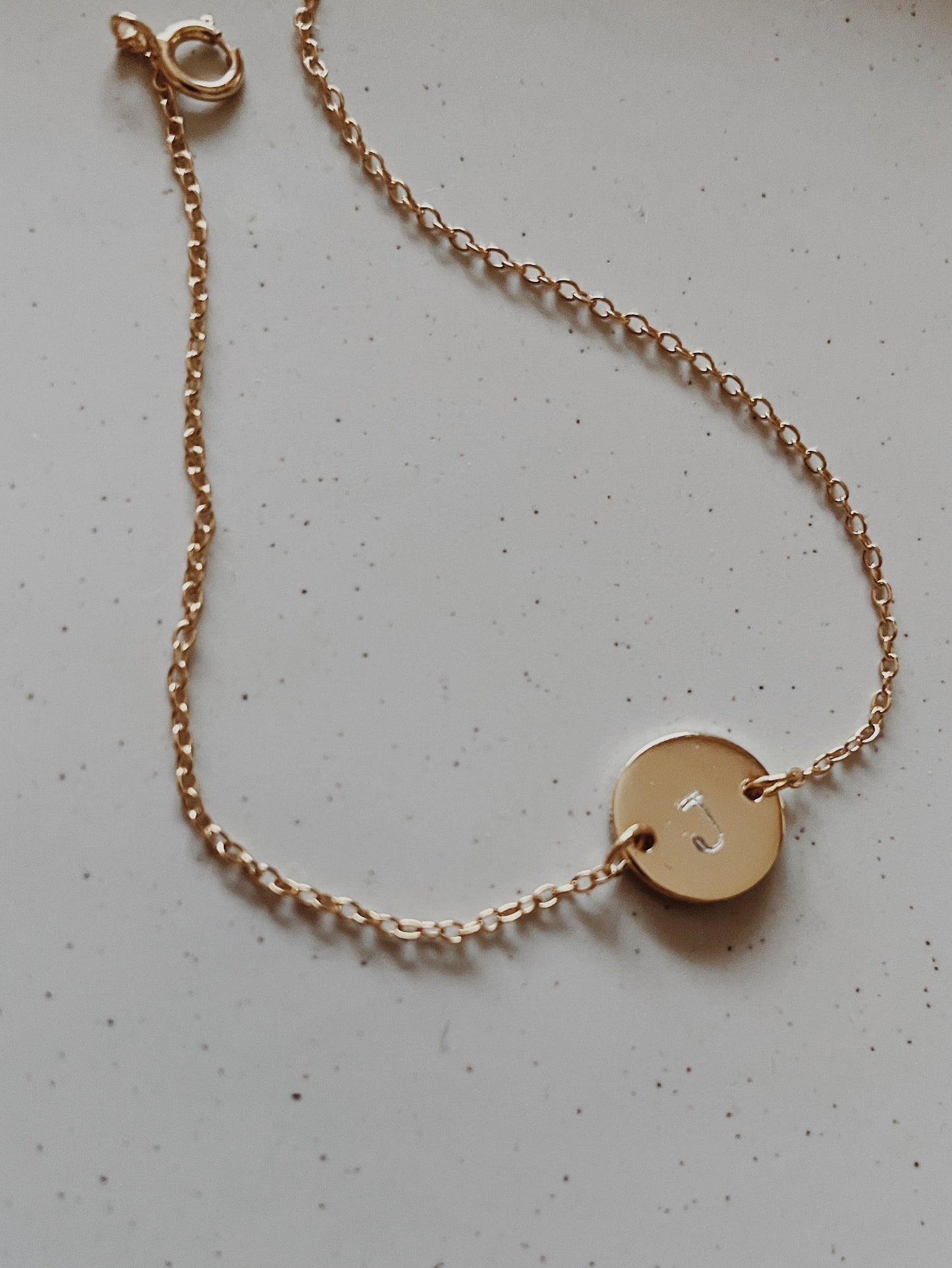 Adina Disc Bracelet (Stampable)