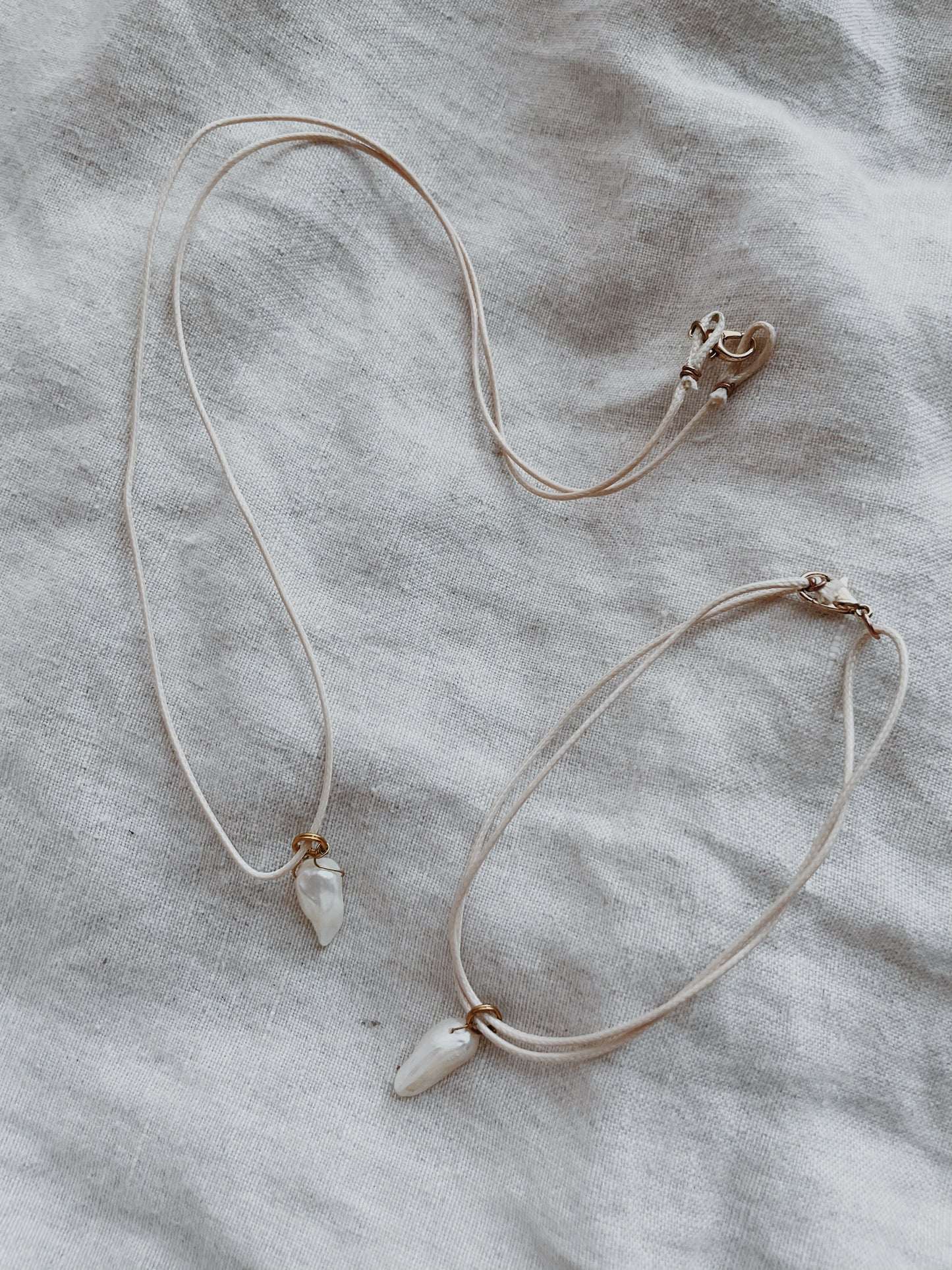Pearl Cord Necklace