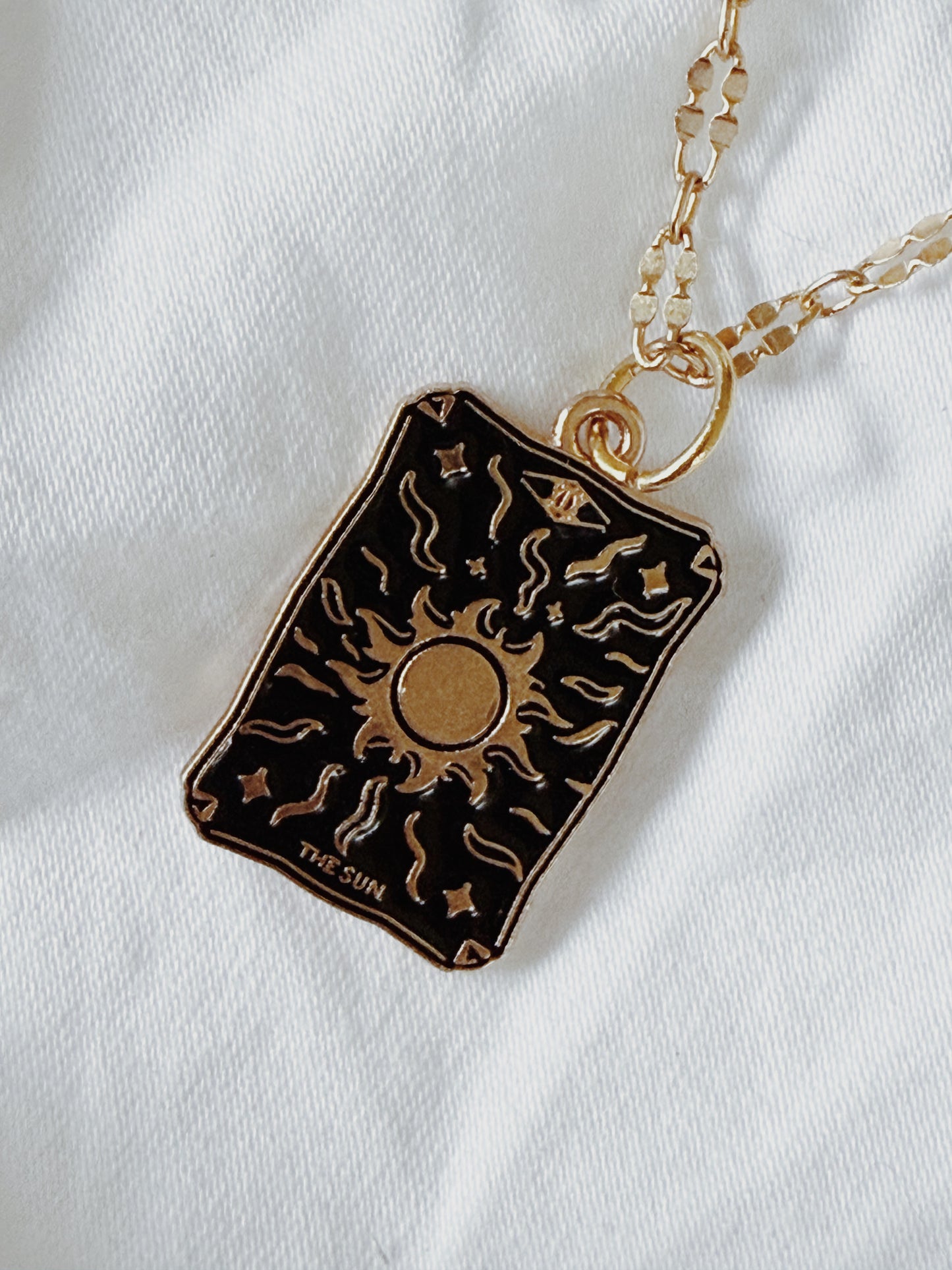 Tarot Charm Layered Necklace