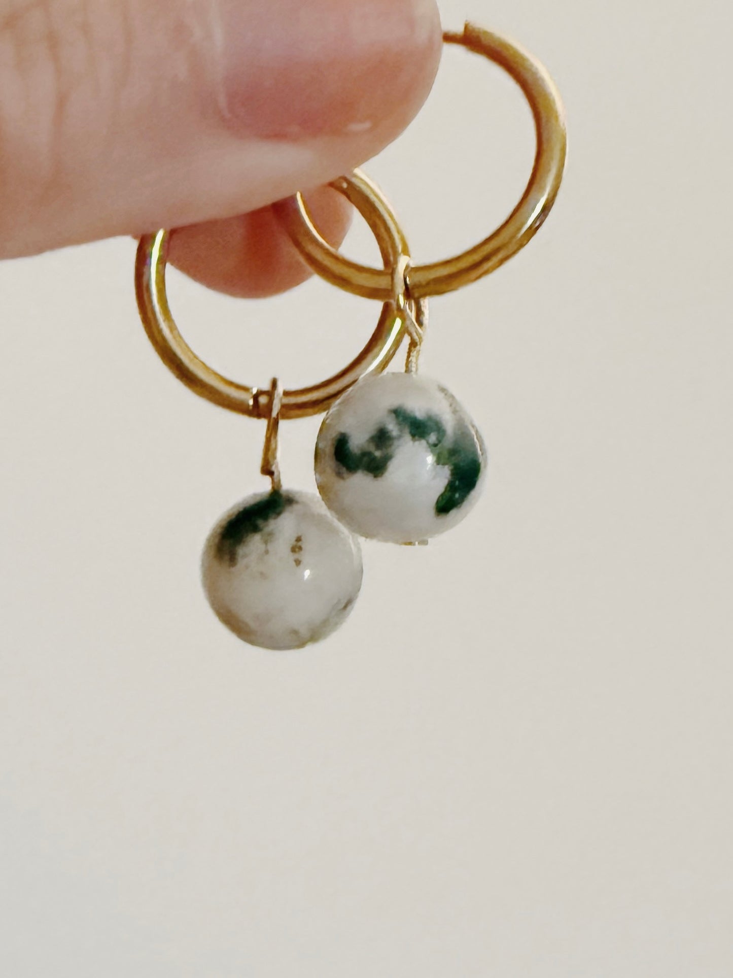 Agate Hoops