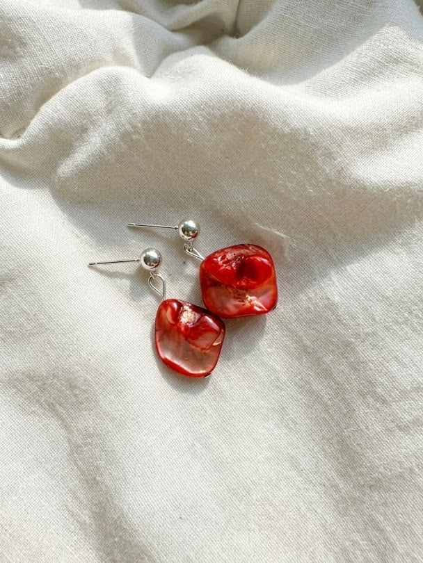 Mother of Pearl Shell Studs