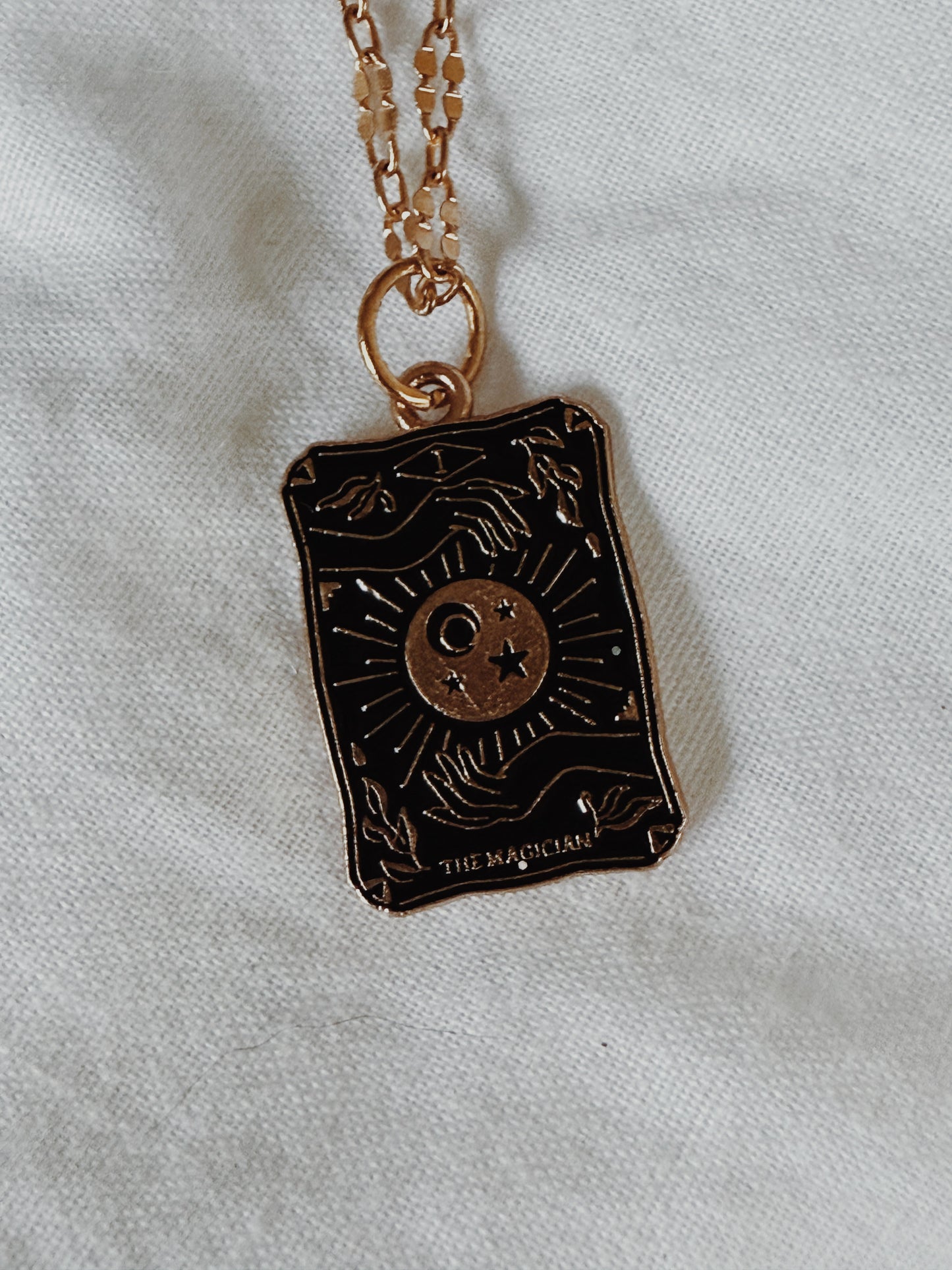 Tarot Charm Layered Necklace