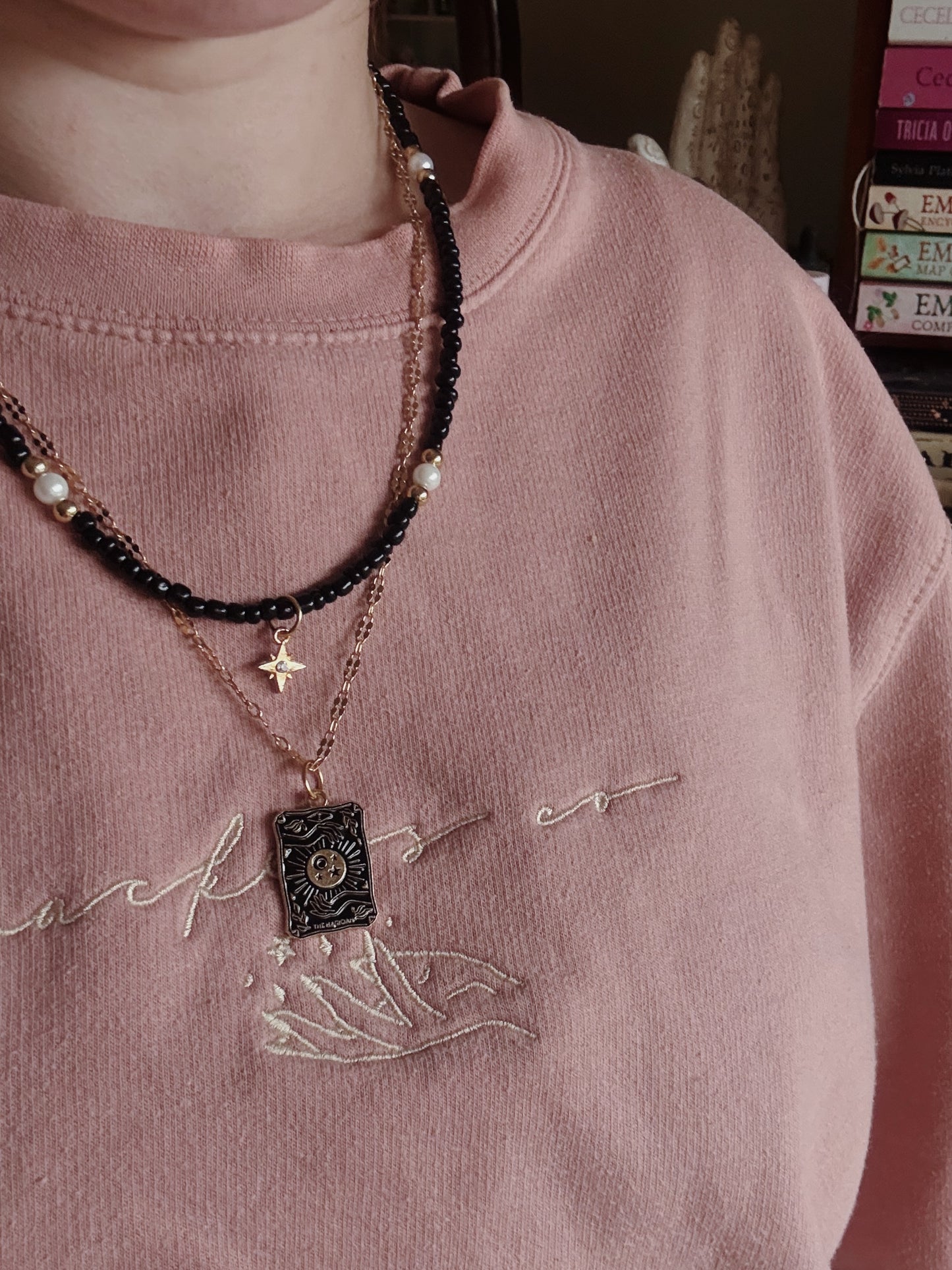 Tarot Charm Layered Necklace