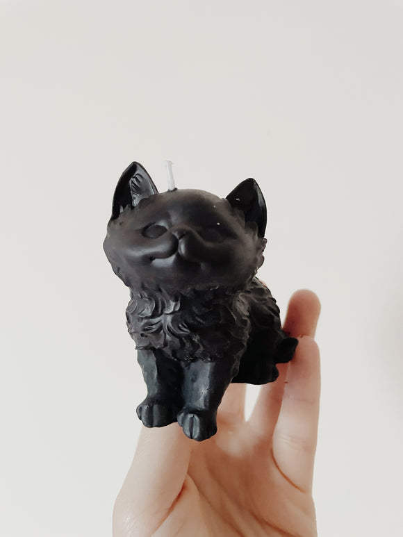 Salem Black Cat Candle