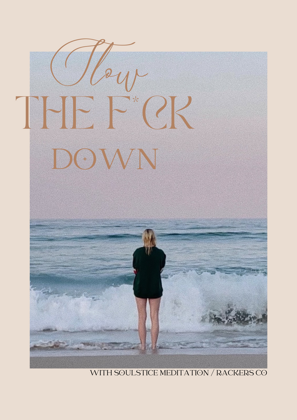 FREE Slow the F Down eBook