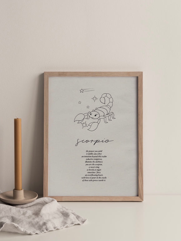 Scorpio, Poetry